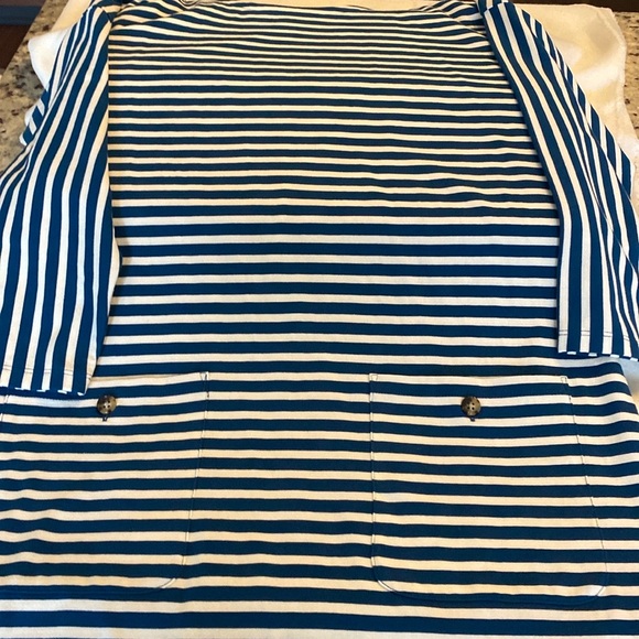 Women’s J. Crew Long Sleeve Knee Length Dress with front pockets. Brand New !! - Picture 4 of 4